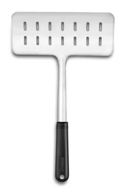 Pelle à Poisson 33x20,5 Cm Inox Non Cranté Perforée Polypropylène (pp) Stop Glisse Deglon