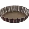 Lot De 6 Moules à Tartelette à Bords Cannelés Acier Revêtement Anti-adhésif Ø 10 Cm 1,8 Cm Gobel