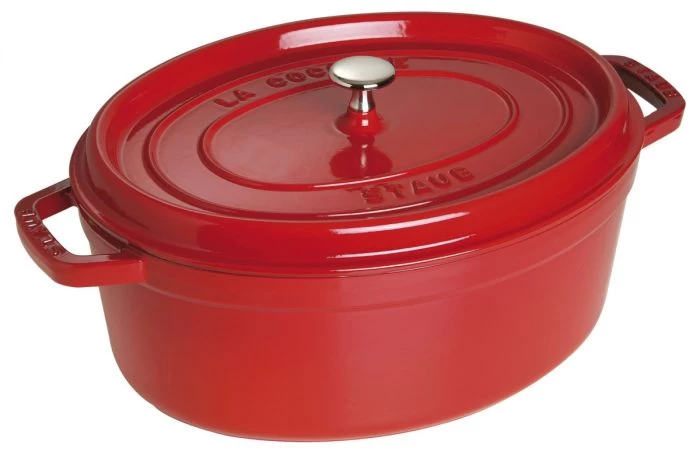 Cocotte Avec Couvercle Fonte D'acier Sans Revêtement Avec Couvercle 31x25x16,7 Cm 5,5 L Staub 1 Cocotte Avec Couvercle Fonte D'acier Sans Revêtement Avec Couvercle 31x25x16,7 Cm 5,5 L Staub