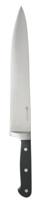 Couteau Chef 30 Cm Acier Plastique Unie Qualicoup Pro.cooker