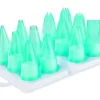 Boîte De 12 Douilles Charcutières Plastique Ø 3,5 Cm 6 Cm