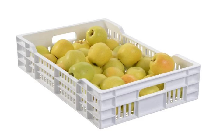 Caisse Ajourée Sans Couvercle Blanc Plastique 60x40x13,5 Cm 25 L Fond Ajouré Parois Ajourées Gilac 3 Caisse Ajourée Sans Couvercle Blanc Plastique 60x40x13,5 Cm 25 L Fond Ajouré Parois Ajourées Gilac – Image 3