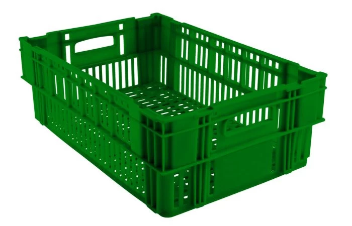 Caisse Ajourée Recyclée Vert Plastique 60x40x19,7 Cm 37 L Fond Ajouré Parois Ajourées Gilac 1 Caisse Ajourée Recyclée Vert Plastique 60x40x19,7 Cm 37 L Fond Ajouré Parois Ajourées Gilac
