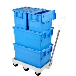 Bac Spécial Assiettes Avec Couvercle Bleu Plastique 60x40x31,5 Cm 55 L Fond Plein Parois Pleines Gilac -Ustensiles De Cuisine Boutique GILAC G181338 G181438 1 web image 6b8b