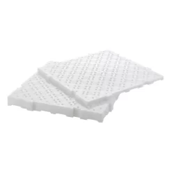 Caillebotis Carré Blanc Plastique 50x50x2,2 Cm Gilac -Ustensiles De Cuisine Boutique GILAC G402021 2 web image bfe7