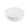 Couvercle Plat Pour Bac 75 L Rond Blanc Plastique Ø 61 Cm 8,5 Cm Gilac