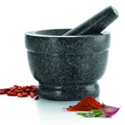 Mortier Avec Pilon Granit Ø 16 Cm 12 Cm 60 Cl Lacor