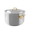 Cocotte Inox Sans Revêtement Avec Couvercle Ø 24 Cm 14,5 Cm 5,9 L M'cook B Mauviel