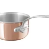 Casserole Cuivre Inox 18/10 Ø 20 Cm 11 Cm 3,3 L M'6s Mauviel