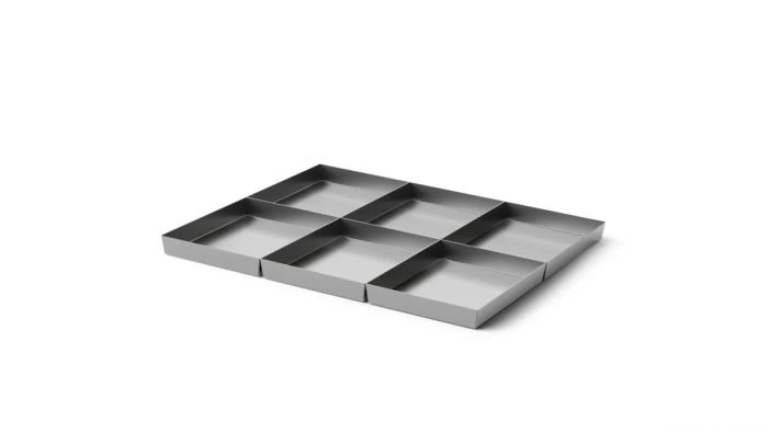 Set 6 Plateaux Pour OVEN90 Inox 17,7x23x3 Cm 1,15 L Oven90 Pujadas 1 Set 6 Plateaux Pour OVEN90 Inox 17,7x23x3 Cm 1,15 L Oven90 Pujadas