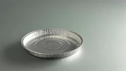Tourtière Rond Gris Ø 24,7 Cm 2,4 Cm 86,5 Cl (100 Pièces)